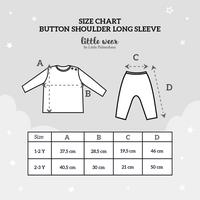 Gambar Little Wear Shoulder Button Long Sleeve - Disney Forest Edition dari Posh Baby Jakarta Pusat 5 Tokopedia