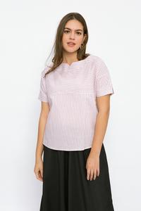 Gambar Minimal Button Detail S/S Blouse White Striped RED dari Minimal Kab. Pemalang 1 Tokopedia