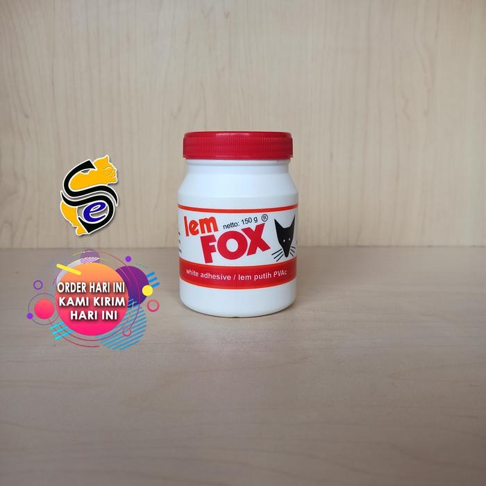Gambar Lem Fox / Lem Kertas Kecil Ukuran 150 gr dari Semart Komputer &amp; Stationery Kota Depok Tokopedia