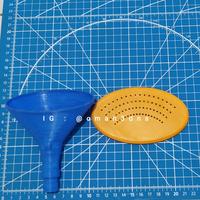 Gambar Duplikat Lubang Air dan Penutupnya untuk Grow n Up Slide dari 3DNS Kota Bogor 3 Tokopedia