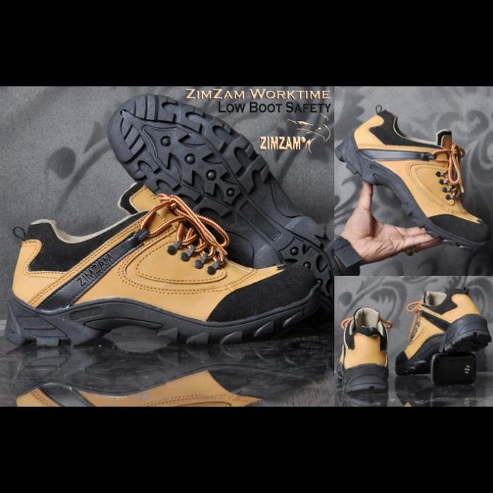 Gambar Sepatu Safety ZimZam Worktime dari West Footwear Kab. Bandung Tokopedia