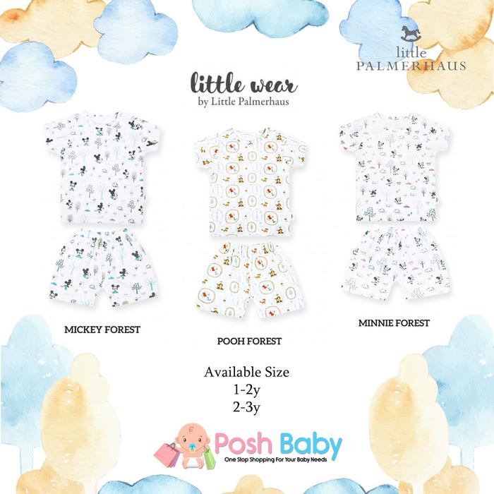 Gambar Little Wear Shoulder Button Short - Disney Forest Edition dari Posh Baby Jakarta Pusat Tokopedia