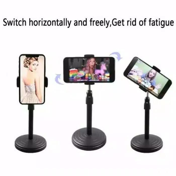 Gambar holder hp meja fleksibel 360° model tiang desktop phone stand holder dari ansa88 Kota Administrasi Jakarta Utara Tokopedia