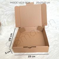 Gambar BOX KARDUS UK. 25x25x5 KOTAK DUS PACKAGING KUE, PACKING ONLINE dari Mandiri Universal Kota Medan 2 Tokopedia