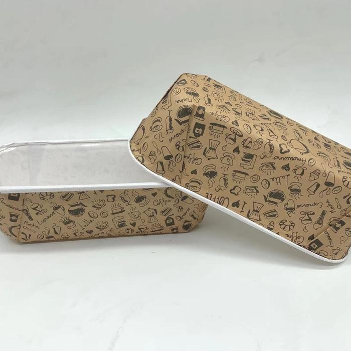 Gambar 50 pc bread cup paper loaf pan tempat kertas alas roti laminasi besar dari shelbyshopline Kota Administrasi Jakarta Utara 5 Tokopedia