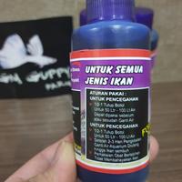 Gambar Obat Ikan - Vivian Methylene Blue / Obat Biru -100ml dari GM Guppy Farm Kab. Bekasi 4 Tokopedia