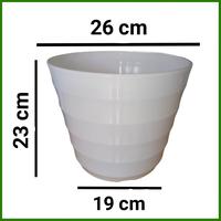 Gambar Pot Lavenia 32 PM - 8032/ Pot Plastik/ Pot Cantik/ Pot Bunga dari Bumi Flora80 Kota Tangerang 3 Tokopedia