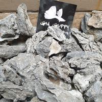 Gambar Batu Seiryu Grey Grade A under 10cm (Per Kg) - Hardscape Aquascape dari GM Guppy Farm Kab. Bekasi 1 Tokopedia