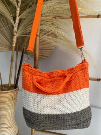 Gambar TAS RAJUT JINJING DAN SELEMPANG BISA UNTUK LAPTOP dari Meomeo official Store Jakarta Utara Tokopedia