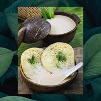 Gambar Serabi Petulo Kuah Kinca Isi 5 Frozen dari bunga telang Kab. Grobogan 2 Tokopedia