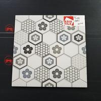 Gambar keramik lantai motif kasar ASIA TILE 25x25 Ruby Grey abu hexagonal dari Aneka Sarana Graha Kota Administrasi Jakarta Utara 1 Tokopedia