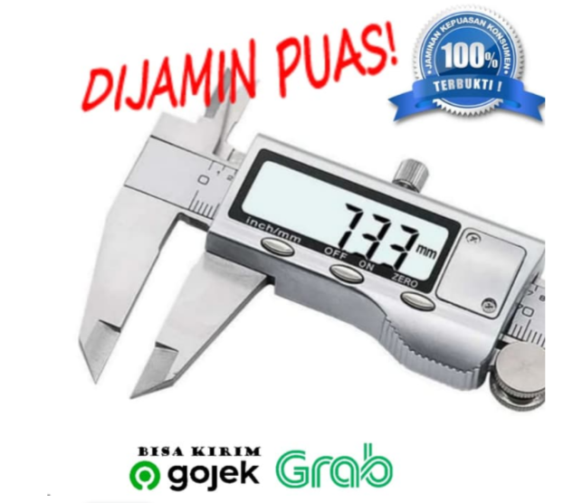 Gambar Zigmat / Jangka Sorong Digital / ruler/ Penggaris digital portabel OEM dari kawanSBY Kota Tangerang Tokopedia