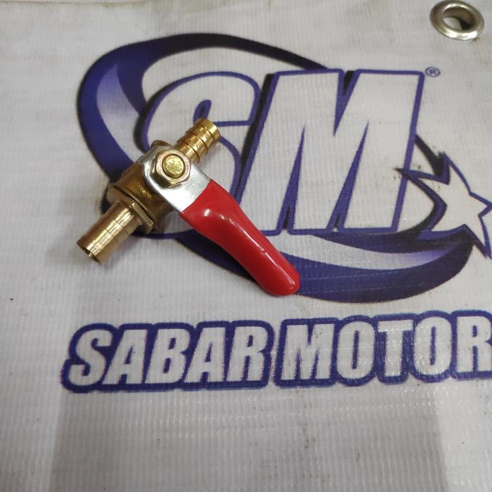 Gambar kran bensin manual/kran bensin racing dari Sabar Motor Kota Bekasi Tokopedia