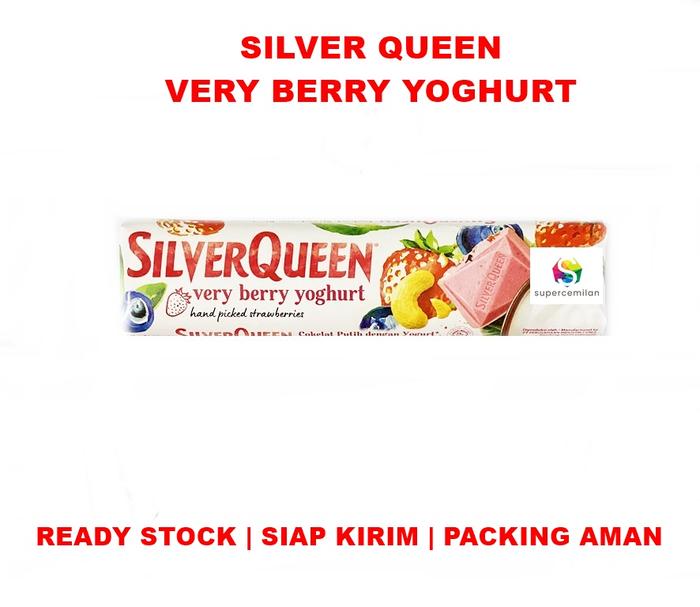 Gambar Silver Queen / Silverqueen Very Berry Yoghurt Cokelat 28 Gram dari Surga Cemilan Kota Bandung Tokopedia