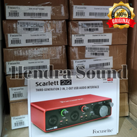 Gambar Focusrite Scarlett 2i2 USB Audio Interface dari Hendra Sound Music Kota Malang 5 Tokopedia