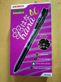 Gambar Pen / Pulpen 4 Warna Semi Gel Hana 0.7mm dari tsstationery Kota Semarang 2 Tokopedia