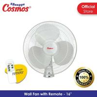Gambar Kipas Angin Dinding Remot Cosmos 16 inch WFCR 16 REMOTE dari Manto Elektronik Kota Bekasi 1 Tokopedia