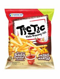 Gambar Cemilan Tic Tic Snack Stick Bawang 70 Gr / Saos Pedas Mantap 65 Gr dari Kyan Mart Kota Malang 2 Tokopedia
