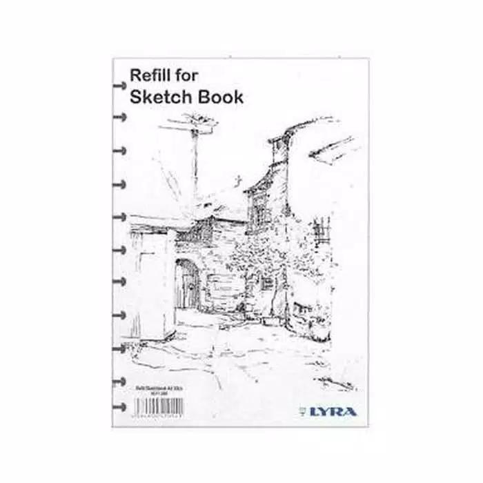 Gambar Refill Sketch Book Ukuran A5 Lyra Buku Sketsa/Buku Gambar dari Babyhoneybears Jakarta Barat Tokopedia