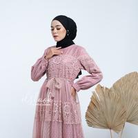 Gambar dotty dress elslook kondangan bridesmaid dari elslook_ Kota Surakarta 2 Tokopedia