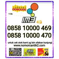 Gambar Nomor cantik indosat im3 seri kuartet 0858 10000 469.0858 10000 470 4G dari zahra perdana Kota Administrasi Jakarta Pusat 1 Tokopedia