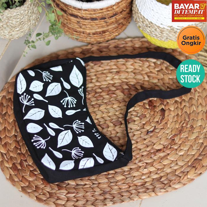 Gambar Slingbag Tas Selempang Slempang SPNB Kanvas Caley BOTANICAL dari SPNB Project Kab. Klaten Tokopedia
