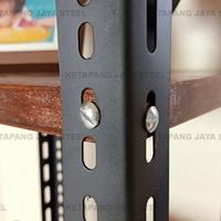 Gambar siku lubang 2 mm, 75 cm Hitam BAGUS dan MURAH!! dari ketapang jaya steel Kab. Serang 3 Tokopedia