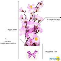 Gambar Bunga Artificial Sakura Dekorasi Rumah Hiasan Meja Ruang Tamu Murah dari Panglaris Kab. Bekasi 3 Tokopedia