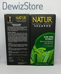 Gambar NATUR SHAMPOO VARIAN GINSENG EXTRACT & ALOE VERA EXTRACT - 140ML dari Dewiz Store Kota Administrasi Jakarta Barat 2 Tokopedia