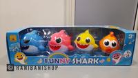 Gambar Mainan Karet Funny Shark Anak Dengan Music Baby Shark dari HaniBaniShop Kota Administrasi Jakarta Utara 1 Tokopedia