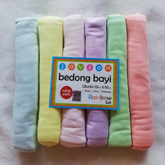 Gambar JAVION BEDONG BAYI RAINBOW SET dari BABY SHOP BATAM Kota Batam Tokopedia