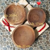Gambar COBEK KAYU AREN KELAPA + Ulekan  Uk. 20 cm dari La Madre Shop Kota Sukabumi 3 Tokopedia