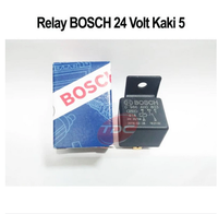 Gambar Relay 24 Volt 24V Kaki Pin 5 20A 253-424 87A BOSCH Pemutus Original dari Emperor Raja Biled Kota Surabaya 1 Tokopedia