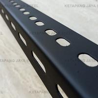 Gambar siku lubang 2 mm, 75 cm Hitam BAGUS dan MURAH!! dari ketapang jaya steel Kab. Serang 4 Tokopedia