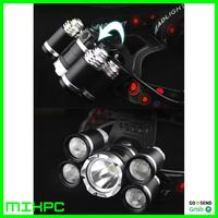 Gambar Paket Headlamp Light Cree XM-L T6 4 XPE 40000 Lumens dari MIXPC Kab. Mojokerto 5 Tokopedia