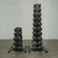 Gambar Vertical Rack Dumbell 5 Pair / Iron Dumbell / Hexa Dumbell dari The Quality Fitness Kota Administrasi Jakarta Barat 3 Tokopedia