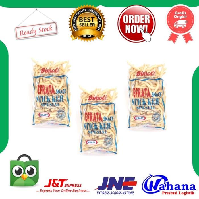 Gambar Stick Keju Efrata Cheese Stick Stik Keju Efrata Keju Kraft 200Gr x 3 dari Lucky Eat 88 Kota Bandar Lampung Tokopedia