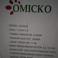 Gambar Kompor Panggangan Sosis Bakar 4 Tungku dari cahaya terang2 Kota Tangerang 5 Tokopedia