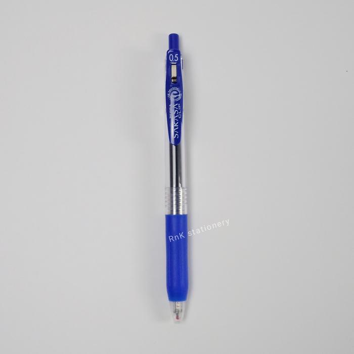 Gambar ZEBRA SARASA CLIP 0.5 MM GEL INK ROLLERBALL PULPEN - BLUE dari RnK Stationery Kab. Tangerang Tokopedia