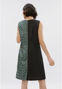 Gambar Minimal Geometric Blocking Shift Dress Green dari Minimal Kab. Pemalang 3 Tokopedia