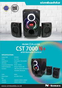 Gambar Speaker Simbadda CST 7000N+ / Fm Radio / Bluetooth / Black dari Das Livia Computer Kota Administrasi Jakarta Pusat 2 Tokopedia
