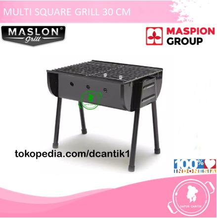 Gambar MULTI SQUARE GRILL 30 CM MASLON MASPION - PANGGANGAN BBQ SERBAGUNA - BUBBLE+ dari DAPUR CANTIK ON-LINE Kota Administrasi Jakarta Utara Tokopedia