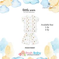 Gambar Little Wear Shoulder Button Short - Disney Forest Edition dari Posh Baby Jakarta Pusat 2 Tokopedia
