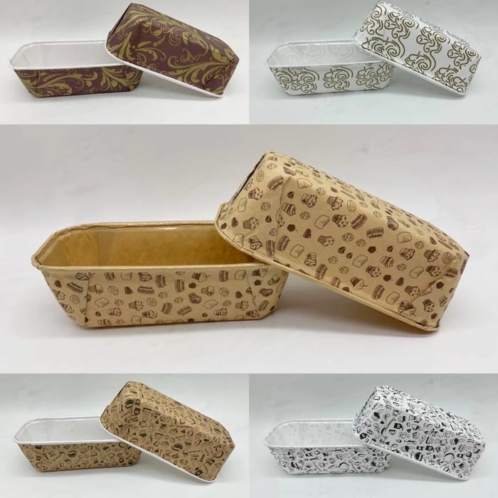 Gambar 50 pc bread cup paper loaf pan tempat kertas alas roti laminasi besar dari shelbyshopline Kota Administrasi Jakarta Utara Tokopedia