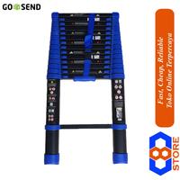 Gambar TANGGA TELESCOPIC TELESKOPIK 4.4M AMG SINGLE BIRU - 5.2 METER dari C8C STORE Kota Cirebon 1 Tokopedia