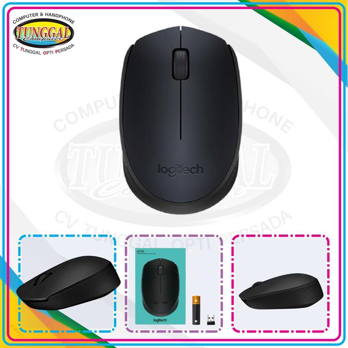Gambar LOGITECH M170 WIRELESS MOUSE / MOUSE WIRELESS LOGITECH M170 ORIGINAL dari Tunggal Computer Magelang Kota Magelang Tokopedia