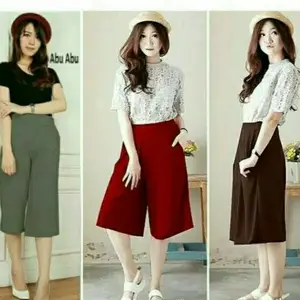 Kulot Wafer Kreep Pendek Standar / allsize