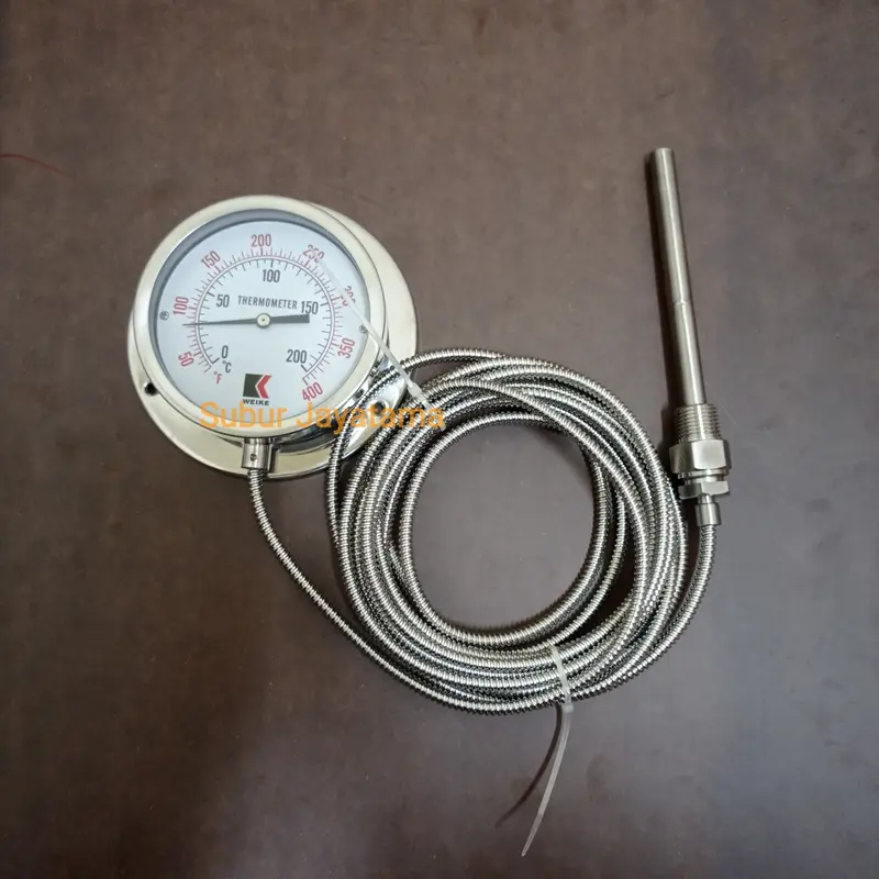 Thermometer Kapiler/Capillary 6 " inchi 120 Celcius Bottom 4
