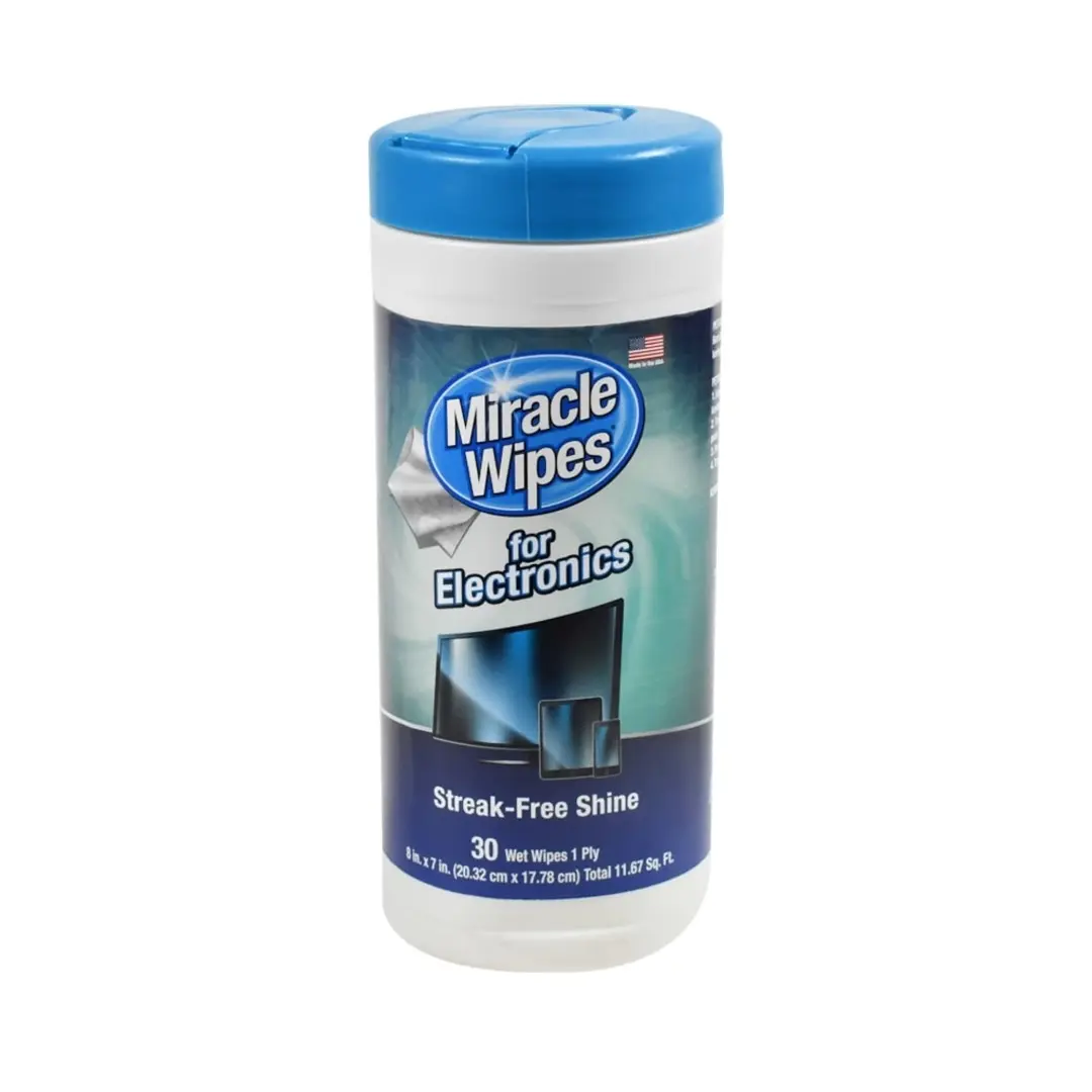 Miracle Wipes Tisu Basah Pembersih Elektronik 30 Pcs