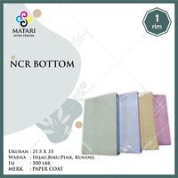 Gambar Kertas NCR Carbonless Paper Bottom Warna Ukuran F4 / Folio - Merah Muda dari Matari Bandung Kota Bandung 1 Tokopedia